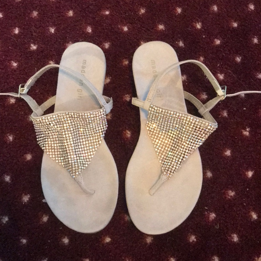Jeweled gladiator sandals